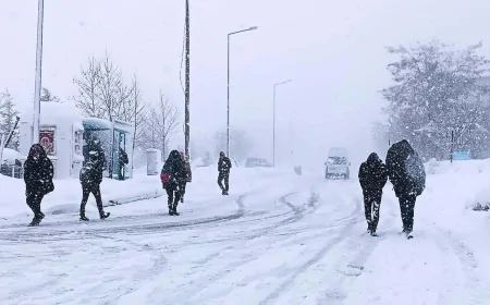 Anadolu'da Kar Başlıyor! Meteoroloji Uzmanı Açıkladı
