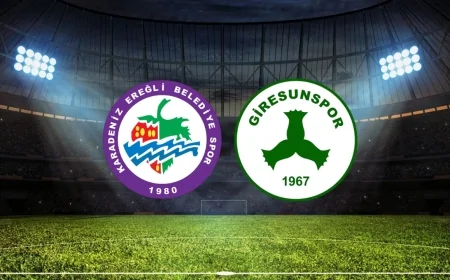 Karadeniz Ereğlispor – Giresunspor Maçı Hangi Kanalda? Ne Zaman?