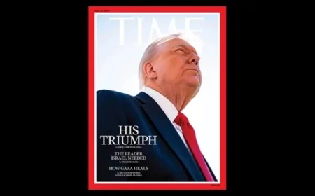 Başkan Trump'tan TIME'ın Kapak Fotoğrafına Eleştiri