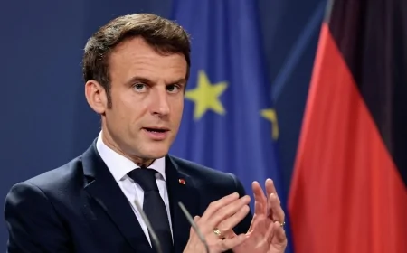 Fransa Cumhurbaşkanı Macron: Gazze'ye Fon Seferberliği Yapılacak