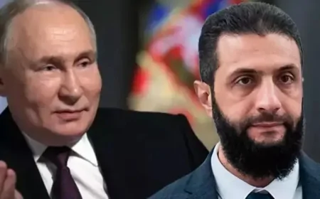Başkan Putin Ve Ahmed Şara Moskova'da Görüştü