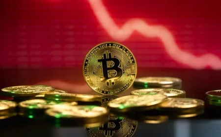 Bitcoin Fiyatı Yüzde 5 Düştü, Piyasada Endişe Hakim
