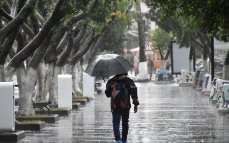 İstanbul Hava Durumu! AKOM'dan Son Dakika Saatli Sağanak Yağış Uyarısı