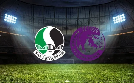 Sakaryaspor - Keçiörengücü Maç Canlı Yayın Nerede? Maç Ne Zaman?