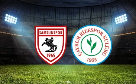 Samsunspor - Rizespor Maçı Canlı! Maç Nerede,  Ne Zaman Yayınlanacak?