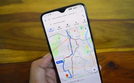 Google Haritalar'a Güç Tasarrufu Özelliği Geldi