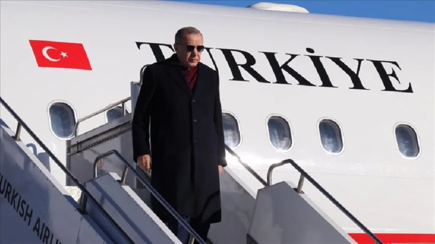 Mısır Şarm El Şeyh Zirvesi Başladı! Cumhurbaşkanı Erdoğan'ın Uçağı Pisti Pas Geçti