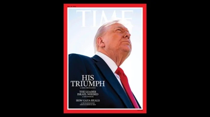 Başkan Trump'tan TIME'ın Kapak Fotoğrafına Eleştiri