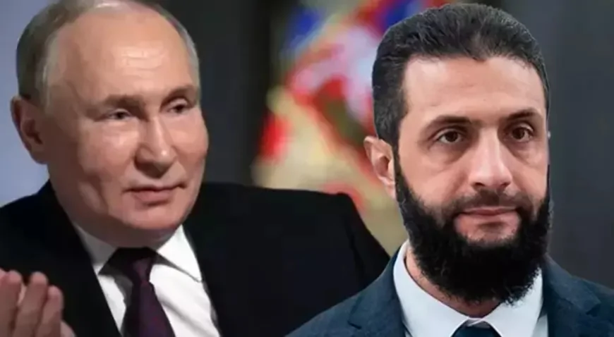 Başkan Putin Ve Ahmed Şara Moskova'da Görüştü