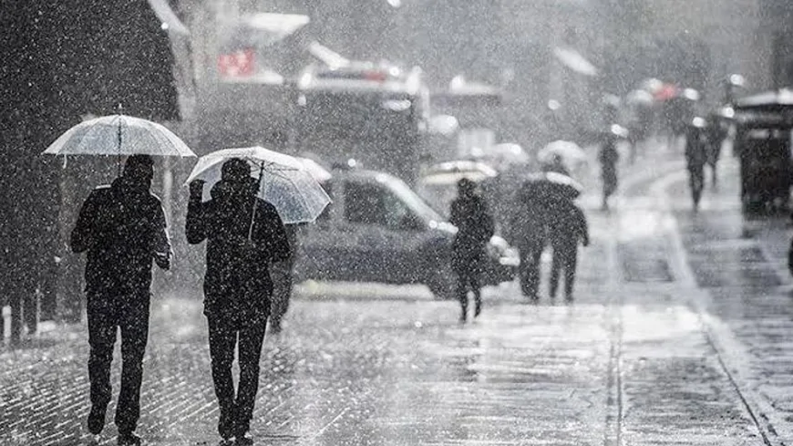 Meteoroloji'den Son Dakika Sağanak Yağış Uyarısı! Saat Bile Verildi