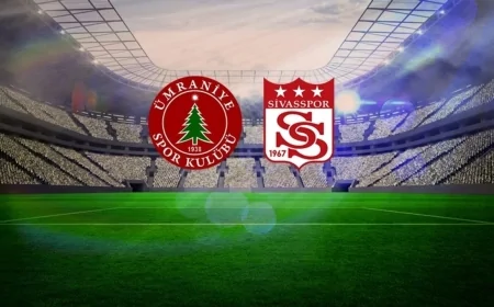 Ümraniyespor - Sivasspor Maçı CANLI İzle! Teknik Detay Açıklandı