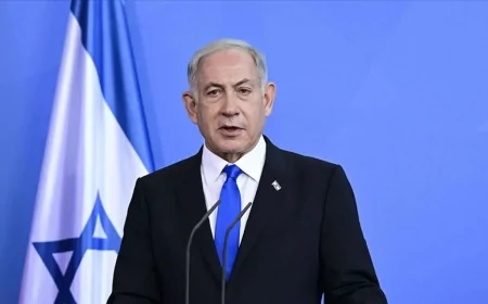 İsrail Başbakanı Netanyahu'ya Brifing Verildi