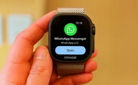 WhatsApp Apple Watch Uygulaması Yayınlandı