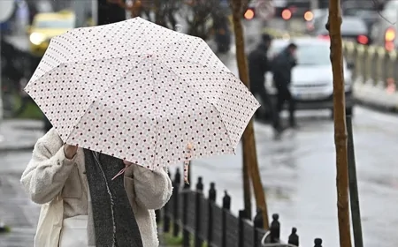 Meteoroloji Hava Durumu: İzmir Sağanak Yağışa Teslim