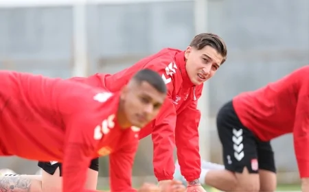 Sivasspor, Esenler Erokspor karşılaşmasına yönelik antrenmanlarını devam ettirdi
