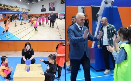Ümraniye'de çocuklara yönelik ara tatil etkinliği sona erdi