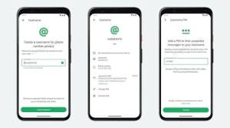 WhatsApp'ta Devrim: Kullanıcı Adı Rezerve Dönemi Başladı