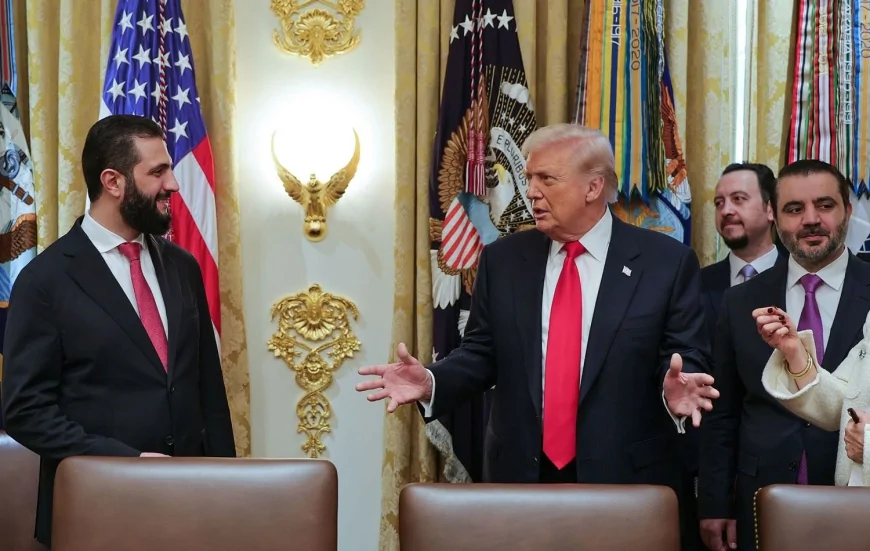 Başkan Trump'tan Cumhurbaşkanı Şara'ya: Kaç Eşin Var?