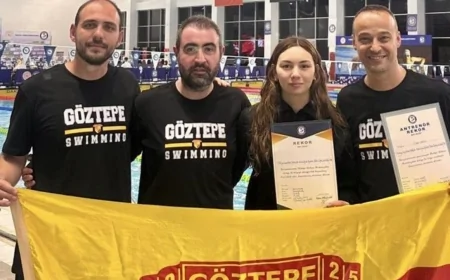 Milli Yüzücü Derin Akar, Antalya'daki Şampiyonada 11 Yıllık Türkiye Rekorunu Kırarak Tarihe Geçti