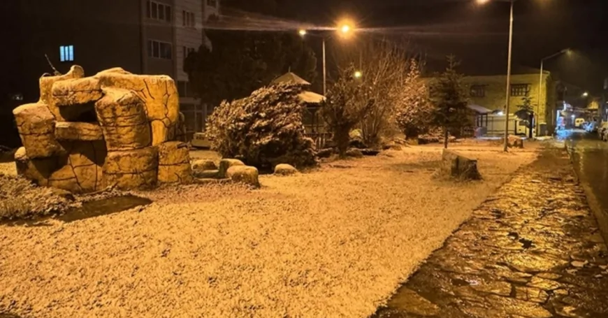 Erzincan ve Karabük'te Kar Yağışının Etkileri