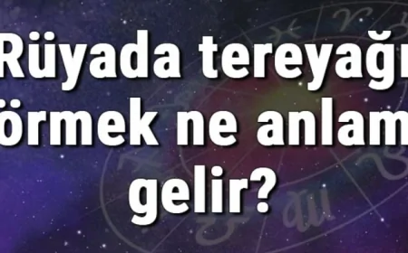 Rüyada tereyağı görmek ne anlama gelir? Rüyada tereyağı almak ve yemek