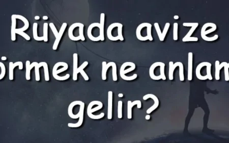 Rüyada avize görmek ne anlama gelir? Rüyada avize takmak, değiştirmek, düşmesi ve kırılması