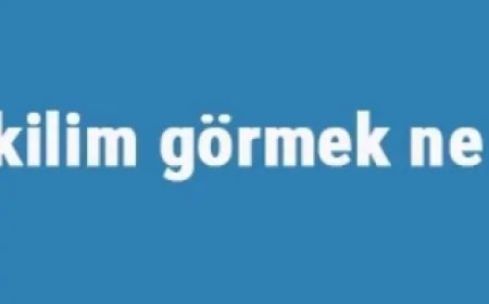 Rüyada kilim görmek ne demek? Rüyada kilim yıkamak, silkelemek ve sermek