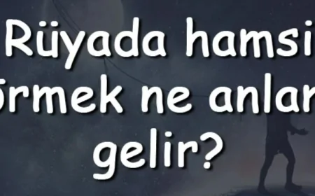 Rüyada hamsi görmek ne anlama gelir? Rüyada hamsi yemek, pişirmek ve kızartmak