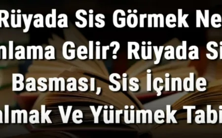 Rüyada Sis Görmek Ne Anlama Gelir? Rüyada Sis Basması, Sis İçinde Kalmak Ve Yürümek