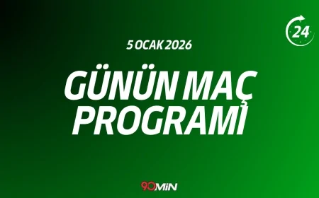 Bugün Hangi Maçlar Var? 5 Ocak 2026 TV Rehberi ve Süper Kupa'da "Erken Final" Heyecanı