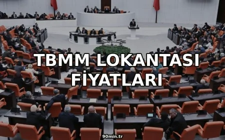 TBMM Lokantası Fiyatları 2026 TBMM Menü Fiyat Listesi