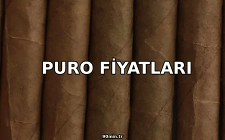 Puro Fiyatları 2026 (Tekel, Küba ve Cohiba Güncel Puro Fiyatı)