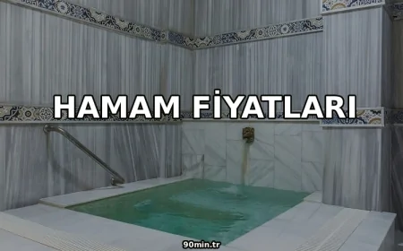 Bursa Hamam Fiyatları 2026 (En Çok Oy Alan Hamam Fiyatı)