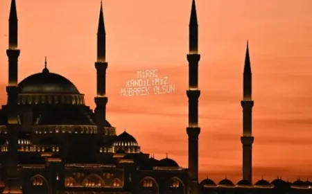 2026 Miraç Kandili Ne Zaman? İşte Diyanet’in Açıkladığı O Tarih!