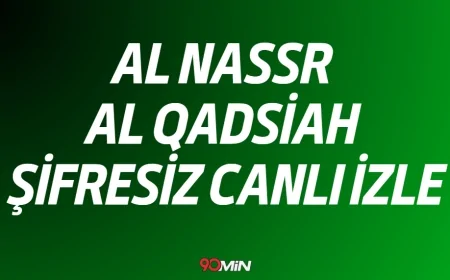 Al Nassr Al Qadsiah CANLI nereden izlenir? Al Nassr Al Qadsiah maçı hangi kanalda, nereden izlenir? CANLI İZLE