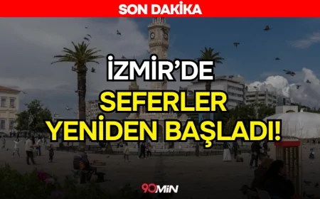SON DAKİKA! İzmir'de arabalı feribot ve vapur seferleri yeniden başladı!