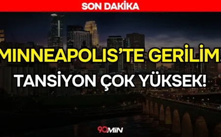 Minneapolis'te Gerginlik Artıyor! Protestolara Polis Müdahalesi