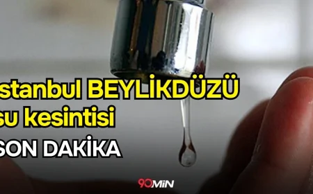 İstanbul Beylikdüzü su kesintisi! 9-10 Ocak İSKİ Beylikdüzü su kesintisi ne zaman bitecek, sular ne zaman gelecek? Son Dakika!