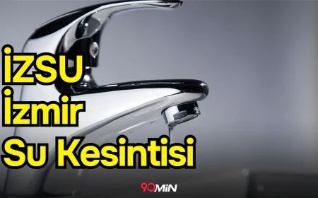 İzmir su kesintisi! İZSU 9 Ocak ve 10 Ocak İzmir su kesintisi ne zaman bitecek, sular ne zaman gelecek?