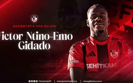 Victor Ntino-Emo Gidado, Gaziantep FK'da!