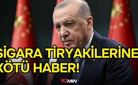 Sigara tiryakilerine kötü haber! Cumhurbaşkanı Erdoğan onayladı. Yeni mevzuat düzenlemesi geliyor!