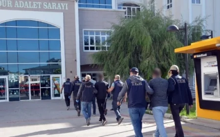 Burdur merkezli 6 ilde düzenlenen FETÖ operasyonunda 9 şüpheli gözaltına alındı!