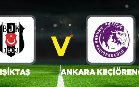 Beşiktaş Keçiörengücü CANLI nereden izlenir? Beşiktaş Keçiörengücü maçı hangi kanalda, nereden izlenir? nasıl izlenir?