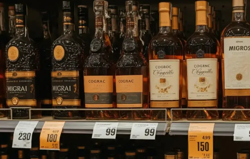 Migros Konyak Fiyatları 2026 (Martell, Hennessy, Remy Martin)