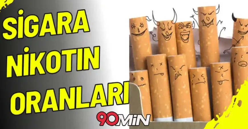 Sigara Nikotin Oranları 2026 (En Yüksek ve En Düşük Nikotin Oranları)