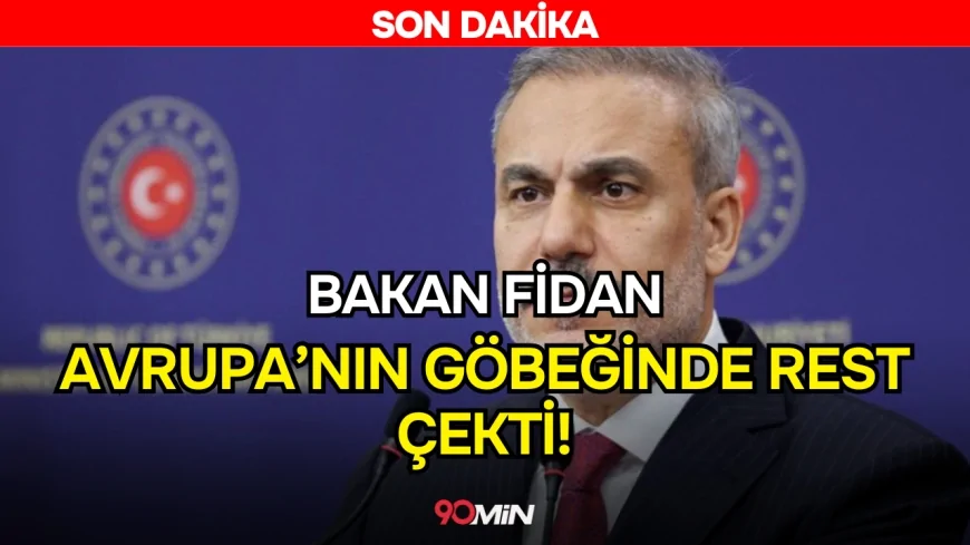 Bakan Fidan, Portekiz Dışişleri Bakanlığı Büyükelçiler Konferansı'nda hitapta bulundu. İsrail'i eleştirdi!