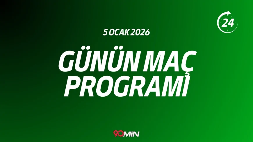 Bugün Hangi Maçlar Var? 5 Ocak 2026 TV Rehberi ve Süper Kupa'da "Erken Final" Heyecanı