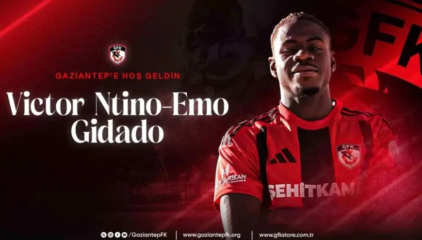 Victor Ntino-Emo Gidado, Gaziantep FK'da!
