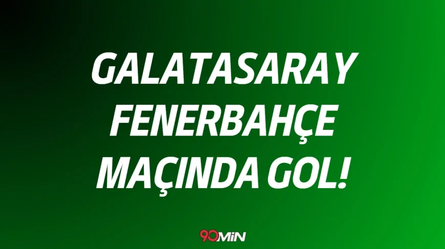 GOL | Galatasaray Fenerbahçe Maçında Sessizlik Bozuldu! Fenerbahçe Guendouzi ile Öne Geçti