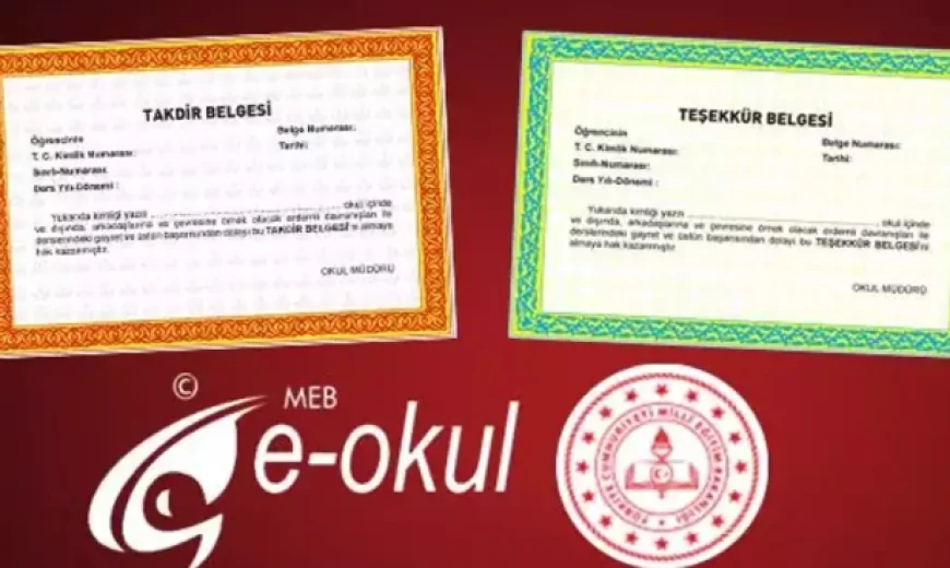 6.sınıf takdir teşekkür hesaplama nasıl yapılır? hangi belge kaç ortalama ister?